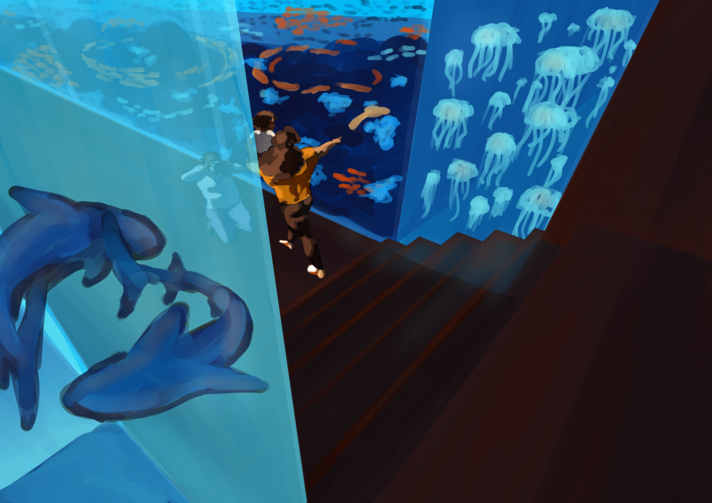 3 Point Perspective (Interior)